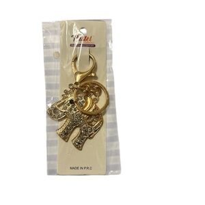 🔴Gold Elephant Keychain